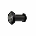 Pamex UL 180 Degree Door Viewer for 1-3/8in to 2-1/4in Matte Black Finish DD01180ULBL